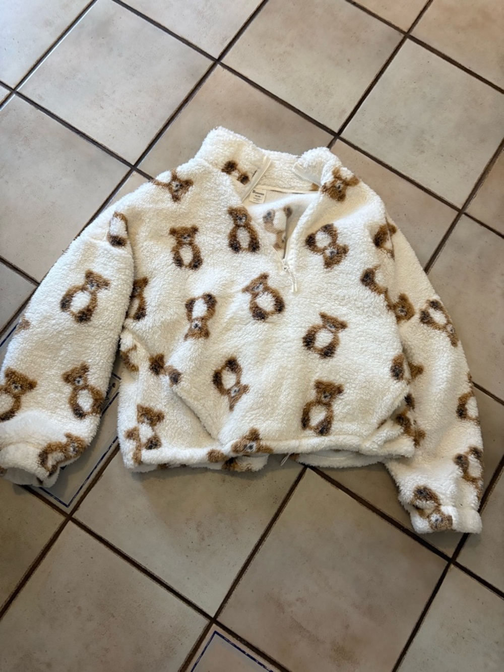 Teddy bear fleece